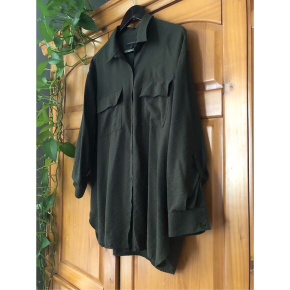 Banana Republic UTILITY SHIRT Size L - Picture 4 of 10